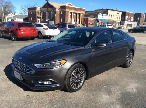 2017 Ford Fusion for sale at Rhoades Automotive Inc. in Columbia City IN