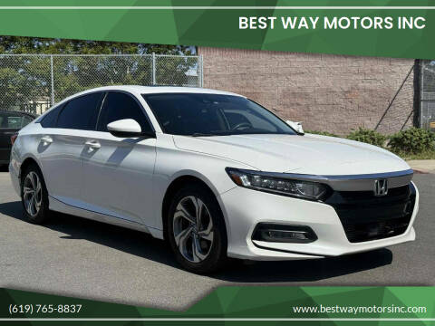 2018 Honda Accord for sale at BEST WAY MOTORS INC in San Diego CA