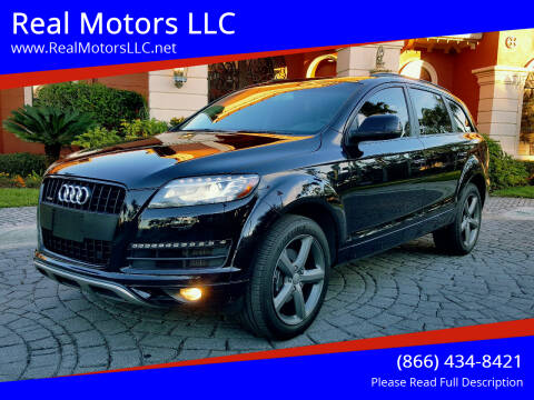 2015 Audi Q7 for sale at Real Motors LLC in Clearwater FL