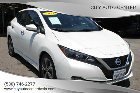 2021 Nissan LEAF for sale at City Auto Center in Davis CA