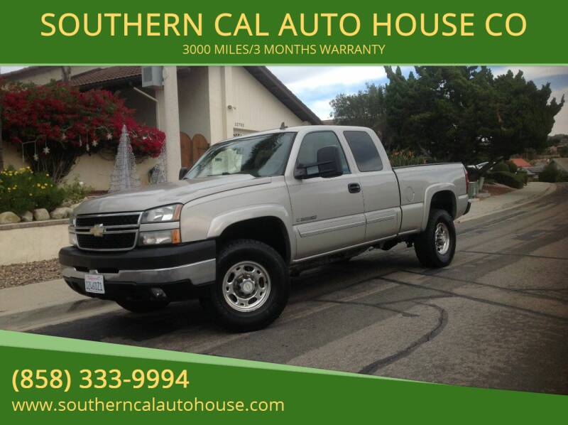 2006 Chevrolet Silverado 2500HD for sale at SOUTHERN CAL AUTO HOUSE CO in San Diego CA