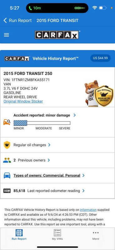 2015 Ford Transit Base photo 19