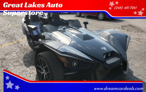 2017 Polaris Slingshot for sale at Great Lakes Auto Superstore in Waterford Township MI