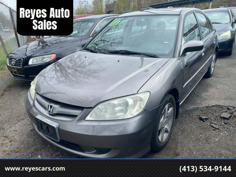 2005 Honda Civic for sale at Reyes Auto Sales in Holyoke MA