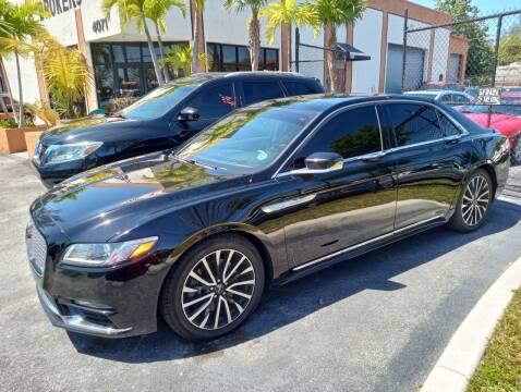 2017 Lincoln Continental for sale at LAND & SEA BROKERS INC in Pompano Beach FL