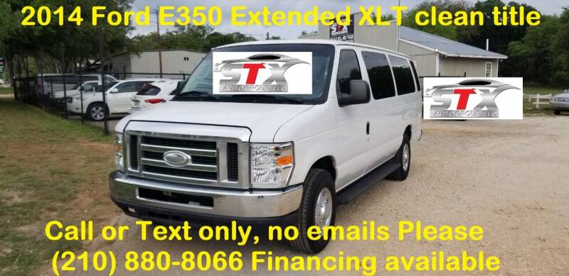 2014 Ford E-Series Wagon for sale at STX Auto Group in San Antonio TX