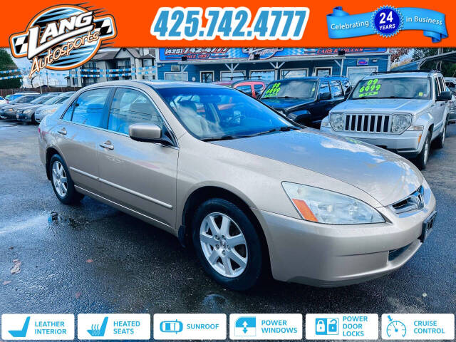 2005 Honda Accord for sale at Lang Autosports in Lynnwood, WA