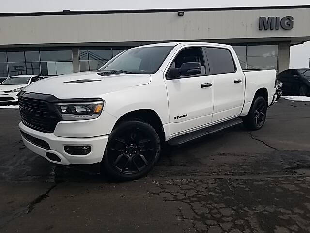 Used 2023 RAM Ram 1500 Pickup Laramie with VIN 1C6SRFJT4PN542099 for sale in Bellefontaine, OH