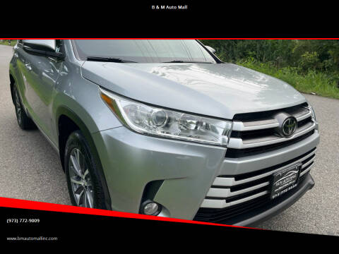 2017 Toyota Highlander for sale at B & M Auto Mall in Clifton NJ