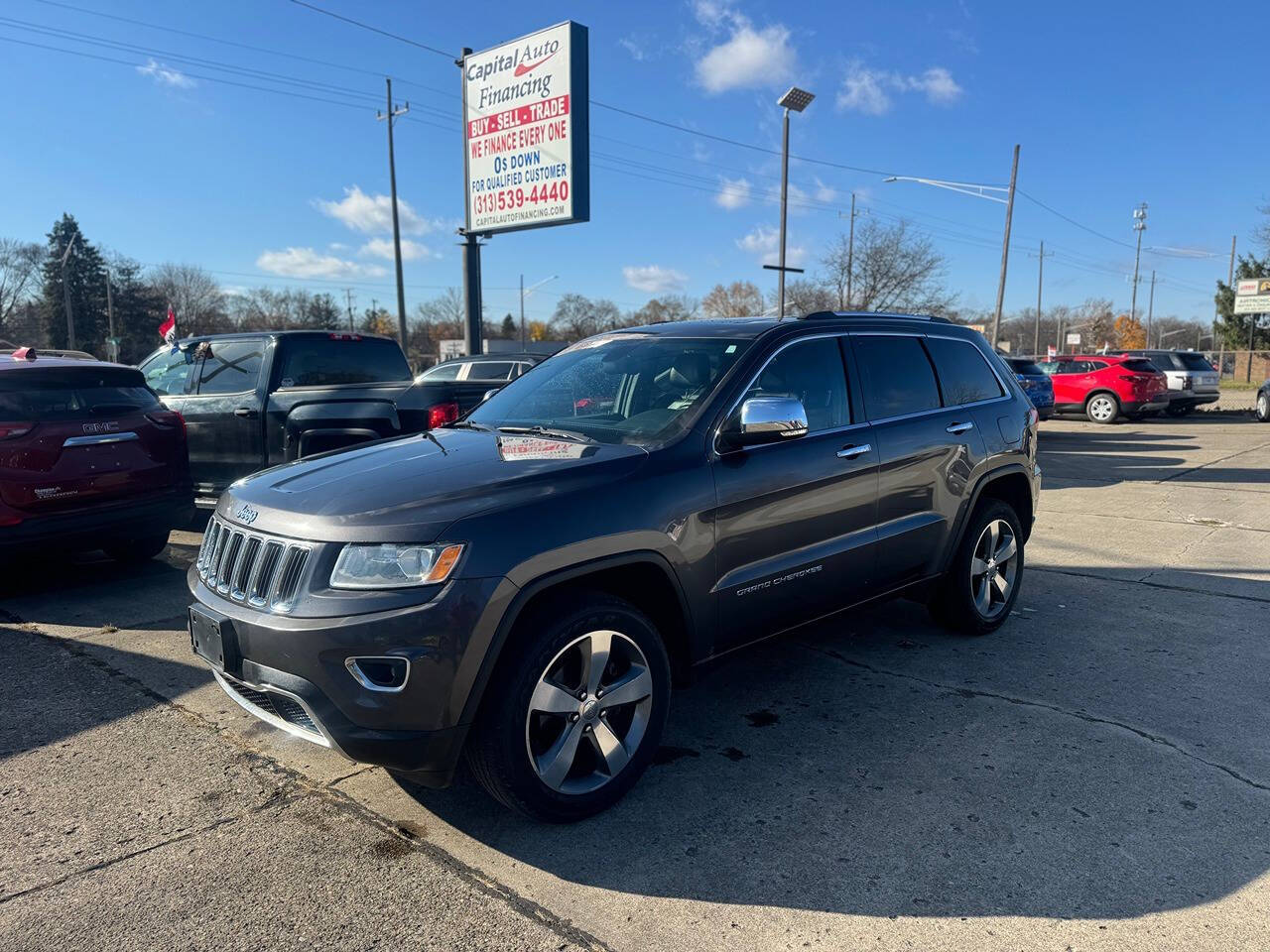 2015 Jeep Grand Cherokee for sale at Capital Auto Financing in Redford, MI