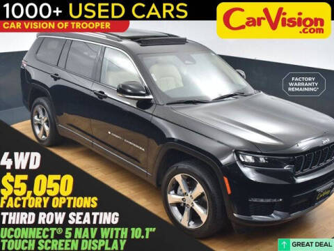 2022 Jeep Grand Cherokee L for sale at Car Vision of Trooper in Norristown PA