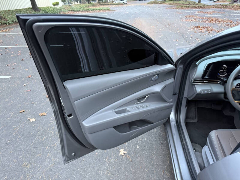 2023 Hyundai Elantra Hybrid Blue