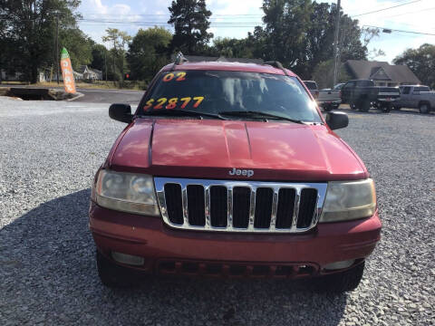 2002 Jeep Grand Cherokee for sale at K & E Auto Sales in Ardmore AL