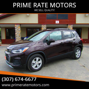 2021 Chevrolet Trax for sale at PRIME RATE MOTORS in Sheridan WY
