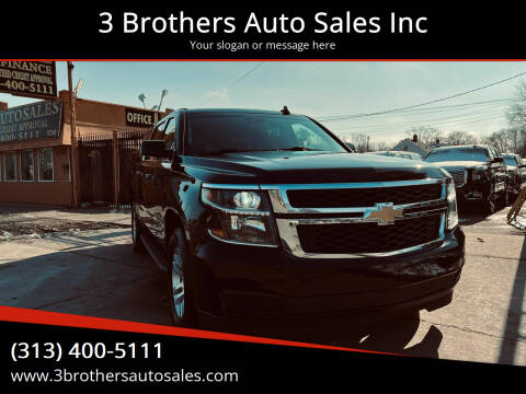 2016 Chevrolet Suburban for sale at 3 Brothers Auto Sales Inc in Detroit MI