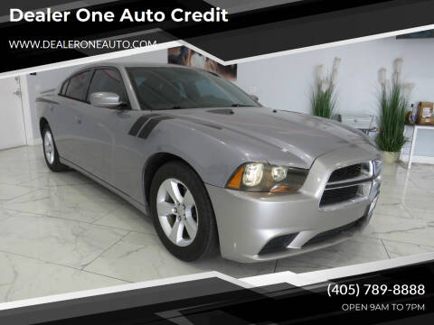 2014 Dodge Charger for sale at Dealer One Auto Credit in Oklahoma City OK