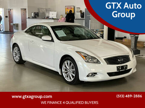2011 Infiniti G37 Convertible for sale at GTX Auto Group in West Chester OH