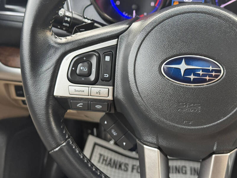 2016 Subaru Outback 2.5i Limited