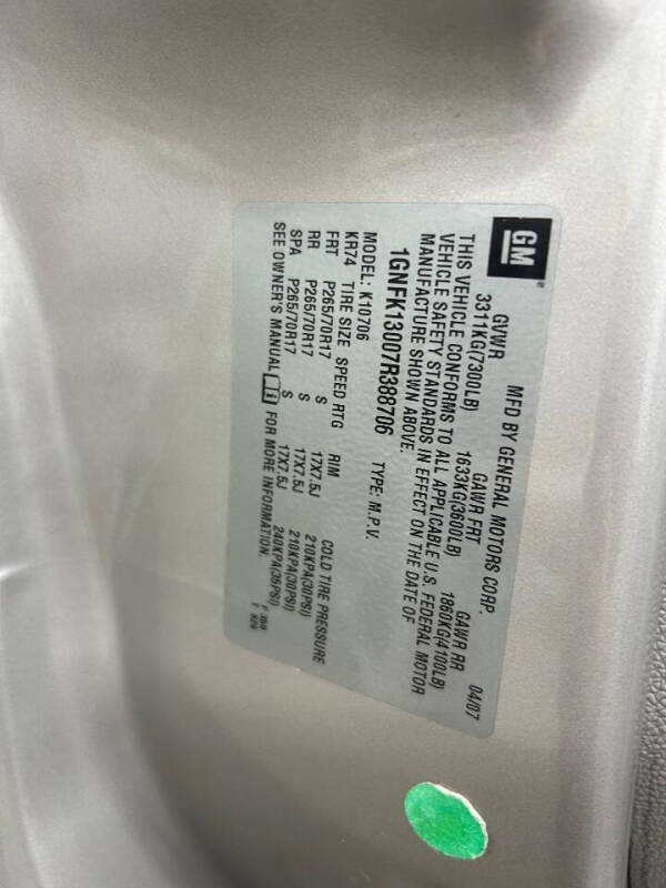 2007 Chevrolet Tahoe LS