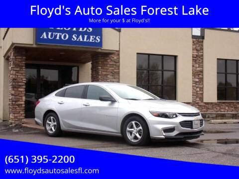 2017 Chevrolet Malibu for sale at Floyd's Auto Sales Forest Lake in Forest Lake MN