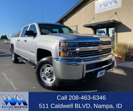 2015 Chevrolet Silverado 2500HD for sale at Western Mountain Bus & Auto Sales in Nampa ID