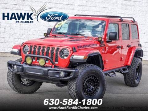 2018 Jeep Wrangler Unlimited for sale at Hawk Ford of St. Charles in Saint Charles IL