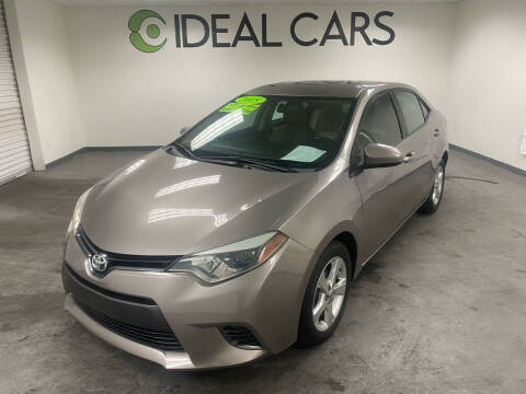 2015 Toyota Corolla for sale at Ideal Cars East Mesa in Mesa AZ