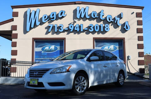 2015 Nissan Sentra for sale at MEGA MOTORS in South Houston TX