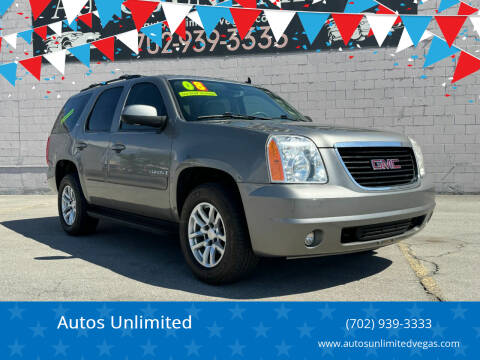 2008 GMC Yukon for sale at Autos Unlimited in Las Vegas NV