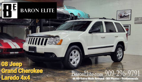 2008 Jeep Grand Cherokee for sale at Baron Elite in Upland CA