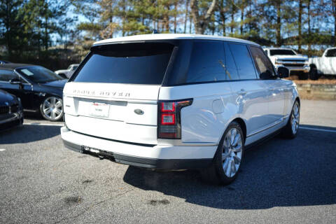 2015 Land Rover Range Rover Supercharged