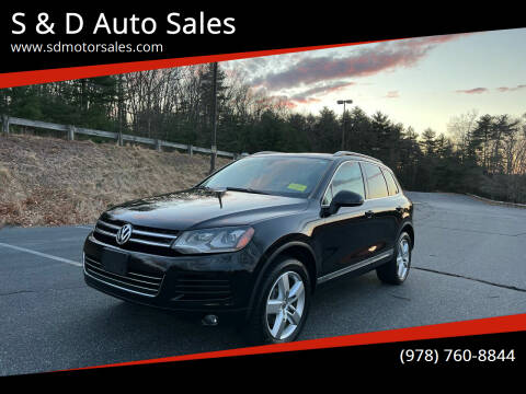 2013 Volkswagen Touareg for sale at S & D Auto Sales in Maynard MA