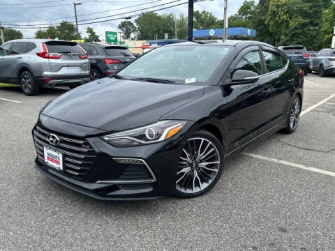 2018 Hyundai Elantra for sale at Sonias Auto Sales in Worcester MA