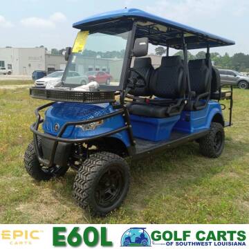 2023 EPIC E60L for sale at Wheelmart - Golf Carts in Leesville LA