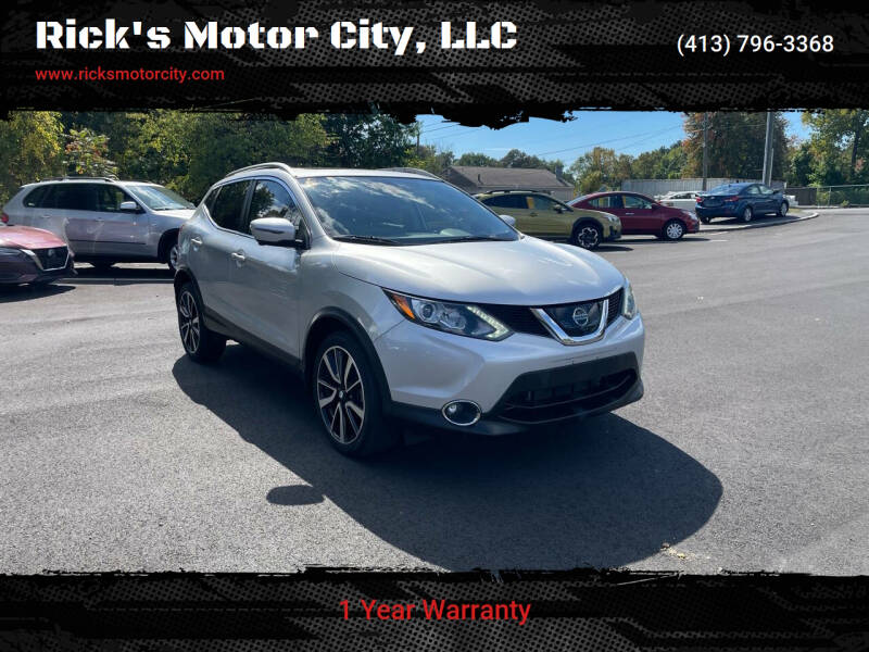 2017 Nissan Rogue Sport for sale at Rick's Motor City, LLC in Springfield MA