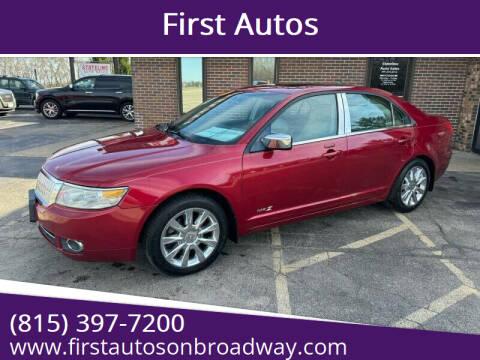 2008 Lincoln MKZ for sale at First  Autos in Rockford IL