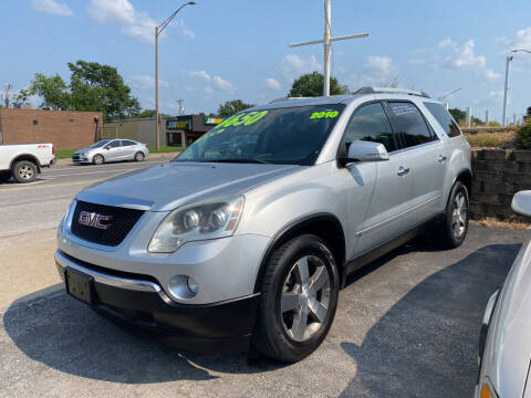 2010 GMC Acadia for sale at AA Auto Sales in Independence MO