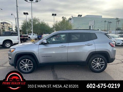 2018 Jeep Compass for sale at PRIME DEALER, LLC. in Mesa AZ