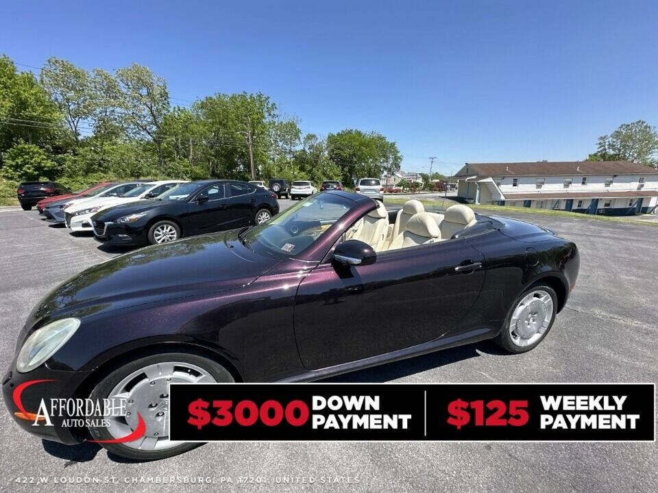 2004 Lexus SC 430 for sale at Chambersburg Affordable Auto in Chambersburg, PA