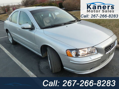 2007 Volvo S60 for sale at Kaners Motor Sales in Huntingdon Valley PA