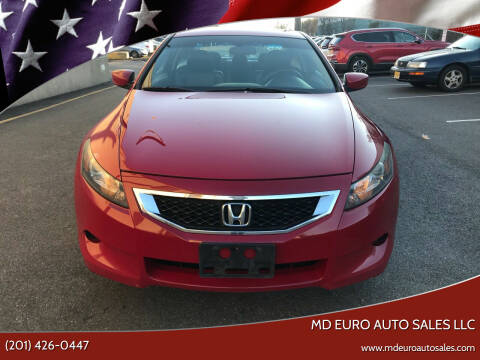 2008 Honda Accord for sale at MD Euro Auto Sales LLC in Hasbrouck Heights NJ