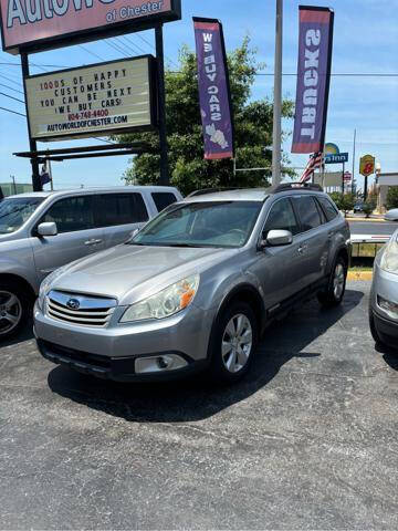 2010 Subaru Outback for sale at AUTOWORLD in Chester VA