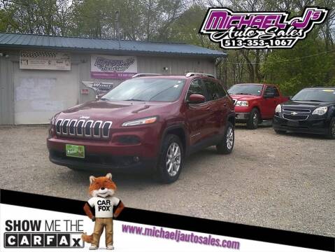 2014 Jeep Cherokee for sale at MICHAEL J'S AUTO SALES in Cleves OH
