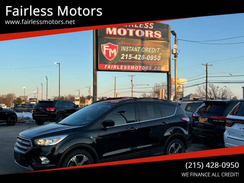 2017 Ford Escape for sale at Fairless Motors in Fairless Hills PA