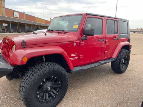 2010 Jeep Wrangler Unlimited for sale at The Auto Toy Store in Robinsonville MS