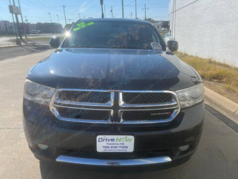 2013 Dodge Durango for sale at DRIVE NOW in Wichita KS