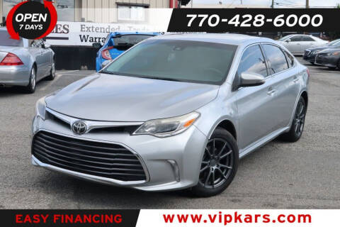 2017 Toyota Avalon for sale at VIP Kars in Marietta GA