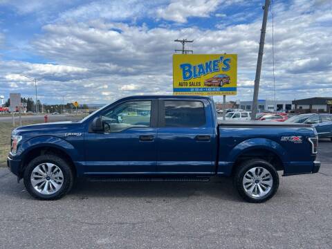 2018 Ford F-150 for sale at Blake's Auto Sales LLC in Rice Lake WI