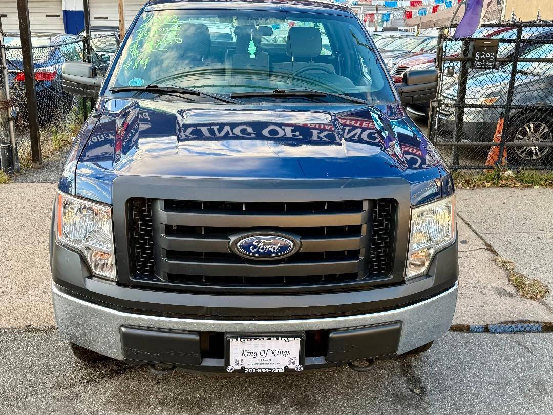 2012 Ford F-150 XLT 4x4 2dr Regular Cab Styleside 6.5 ft. SB - Blue exterior view 3