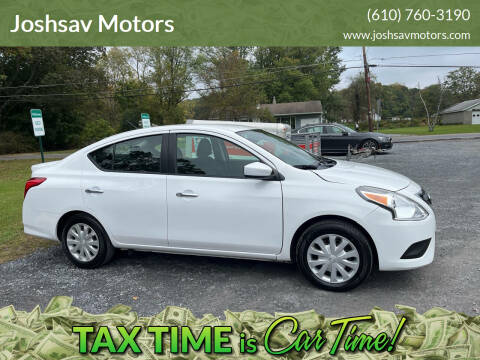 2019 Nissan Versa for sale at Joshsav Motors in Walnutport PA